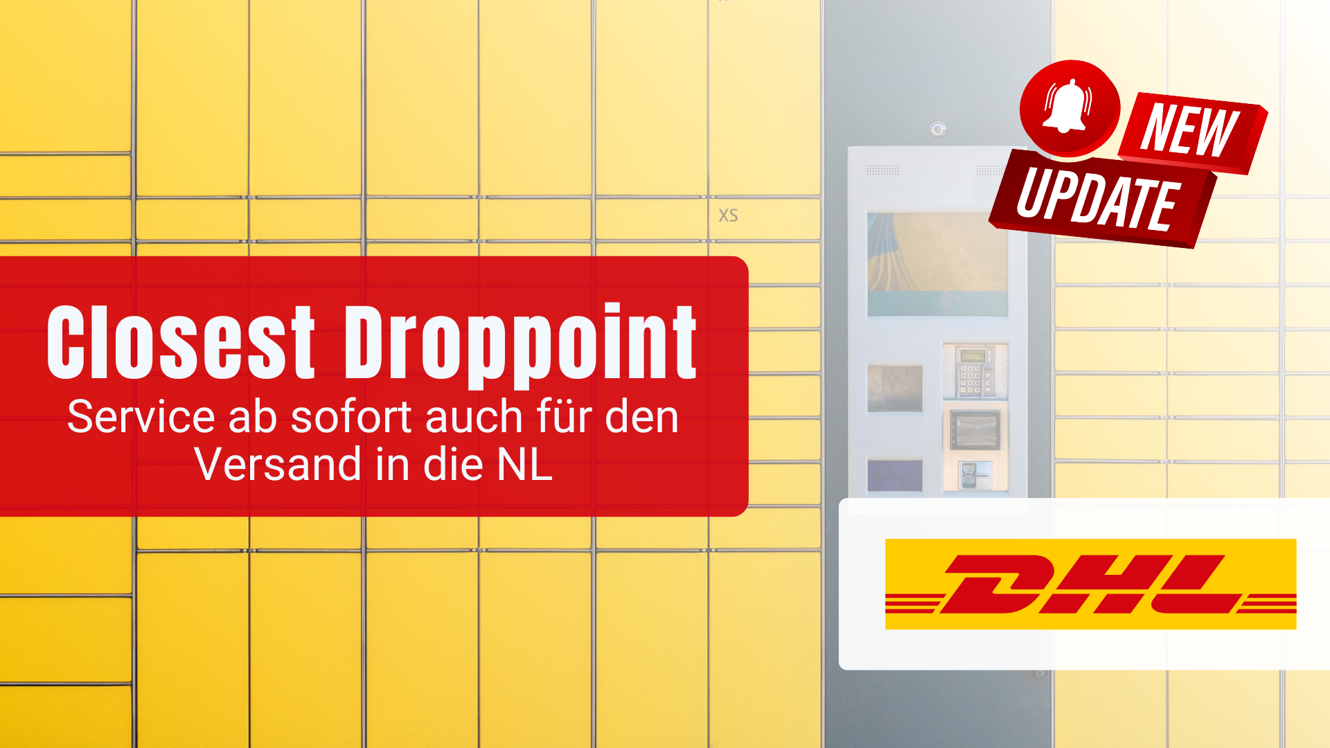 Closest Droppoint für den Versand nach Holland - mit der Versandsoftware SendIT