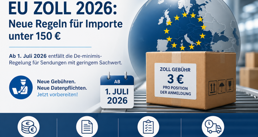 Neue EU-Zollvorschriften 2026: