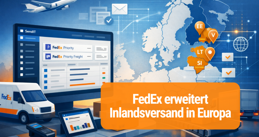 FedEx erweitert Inlandsversand in Europa